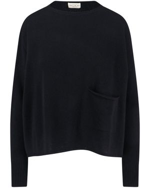 Ma'ry'ya Maryya Jumpers Virgin Wool - Blue