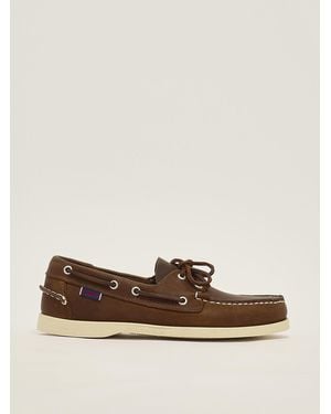 Sebago Dockside Portland Pelle Oliata Budu Loafers - Natural