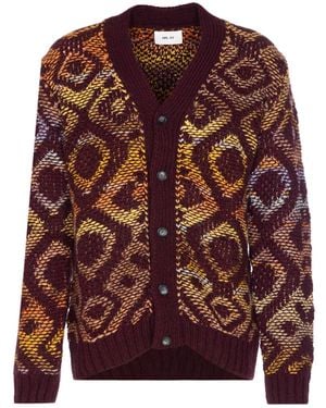 NN07 Viggo Cardigan - Purple