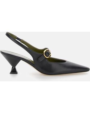 MARIA LUCA Natalia Sling Back - White