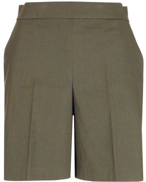 Theory High-waist Shorts - Green