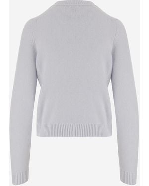 KHAITE Cashmere Sweater - Gray
