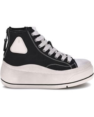 R13 High Top Sneakers - White