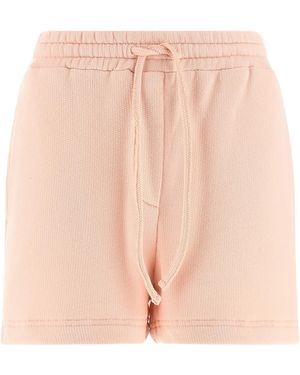 Dolce & Gabbana Dolce & Gabbana Logo Patch Shorts - Pink