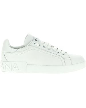 Dolce & Gabbana Portofino Sneakers - White