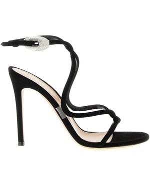 Gianvito Rossi Mamba Heels - Black