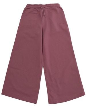 Marni Pants Cotton Pants - Purple