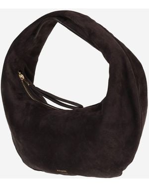 KHAITE Shoulder Bag Augusta Leather Calfskin - Black