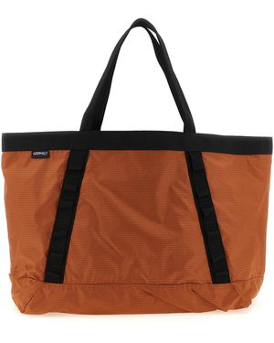 Gramicci Trail Shopping Bag Nylon Tote - Brown