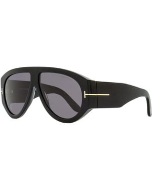 Tom Ford Bronson Sunglasses Tf1044 01A 60Mm Ft1044 Plastic (Acetate) - Black