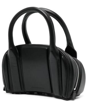 Alexander Wang Roc Leather Shoulder Bag - Black