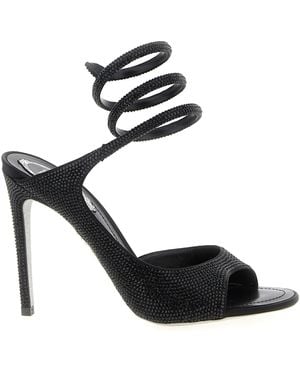 Rene Caovilla Audrey Sandals - Black