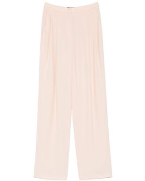Emporio Armani Wide-Leg Pants - White