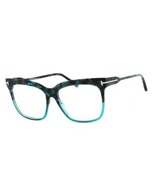Tom Ford Tom Ford Ft5768B Tortoiseshell Acetate Eyeglasses - Black