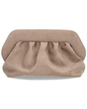 THEMOIRÈ Clutch Bag Finish Polyester - Brown