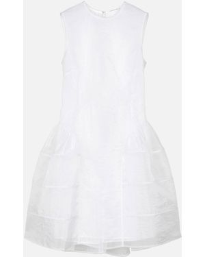 Cecilie Bahnsen Claudie Mini Dress - White