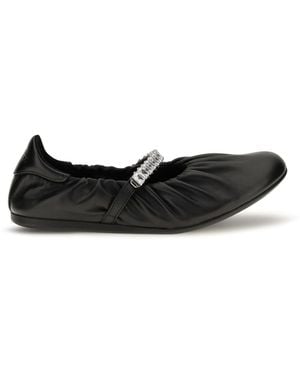 Jimmy Choo Jade Ballerinas - White