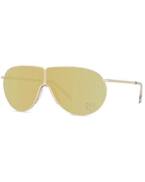 Stella McCartney Sunglasses Shield Full Rim, Frame And Mirror Lens Sc40064I30C - Metallic