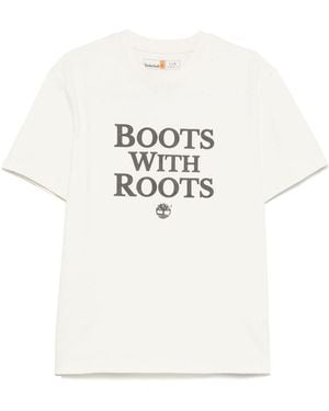 Timberland Crewneck T-Shirt - White