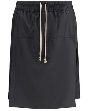 Moncler Polyester Bermuda Shorts - Black