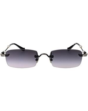 Chrome Hearts Pills Iii Sunglasses - Blue