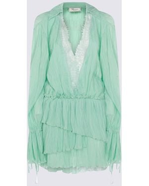 Blumarine Light Viscose Dress - Green