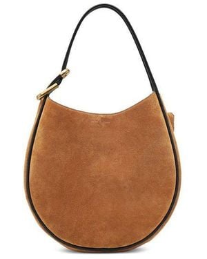 Marc Jacobs Satchel Bag Suede Cow Leather Satchel-Bags - Brown