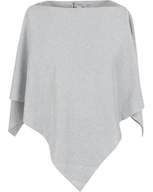 Charlott Mantella Lurex Argento - Gray