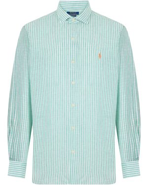 Polo Ralph Lauren Shirt Linen - Green