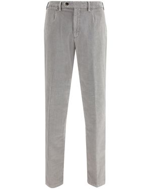 Germano Zama Corduroy Trousers - Grey