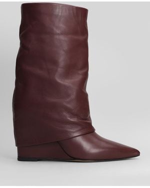 The Seller High Heels Ankle Boots - Brown