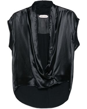 Alberta Ferretti Blouses - Black