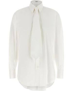 Brunello Cucinelli Cotton Blouse - White