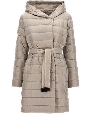 Max Mara Polyamide Full-Length Jacket Clothing - Natural