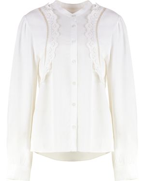 Isabel Marant Blouse Filippa Viscose Blouses - White