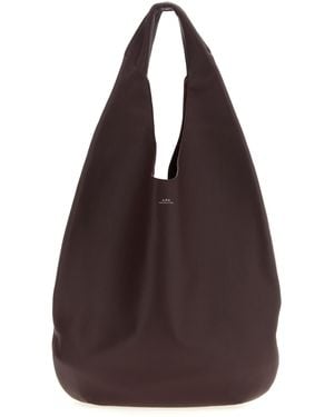 A.P.C. Le Neige Shoulder Bag - Brown