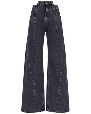 Maison Margiela Décortiqué Palazzo Jeans - Blue