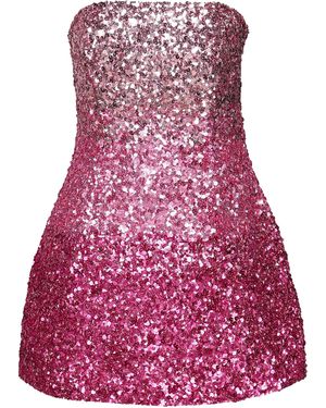 retroféte Tancy Sequin Dress - Purple