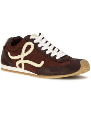 Loewe Trainers Ballet Runner 2.0 Copper/Vanilla/Aubergine Trainers - White