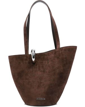 Jacquemus Le Bambola Moyen Bucket Bag - Brown