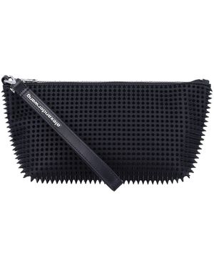 Alexander Wang Heiress Wristlet Zip Pouch - Blue