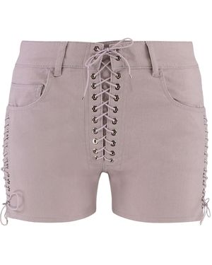 Ludovic de Saint Sernin Stretch Cotton Shorts - Pink