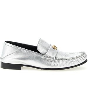 Versace La Medusa Loafers Lamb Leather (Ovis Aries) - White