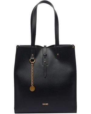 Liu Jo Logo Shoulder Bag - Black