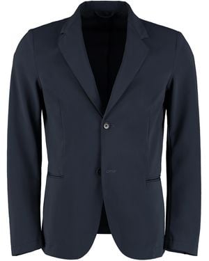 THE (Alphabet) Jacket Single-Breasted Two-Button Polyamide Suit & Dinner - Blue