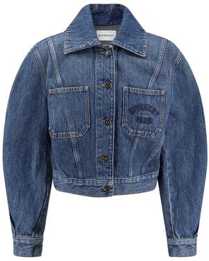 Givenchy Jackets Cotone - Blue