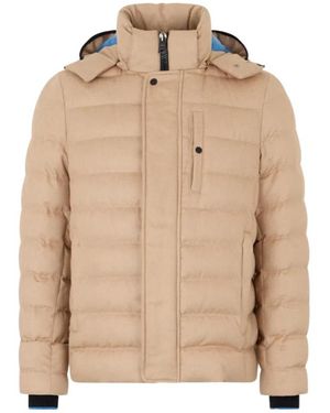 Herno Outerwear Jacket Pi0009Unw-38087 Open Clothing - Natural