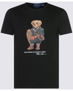 Ralph Lauren Cotton T-Shirt - Black