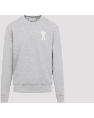 Ami Paris Ami Classic Fit T-Shirt - Grey
