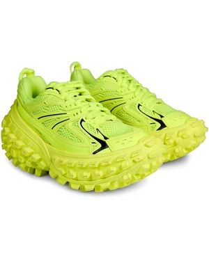 Balenciaga Defender Bouncer Sneakers Shoes - Yellow